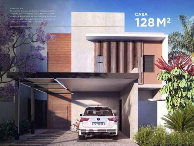 Sobrado de 128m² à venda no condomínio fechado Authoria Reserva Jequitibá, bairro Santa Rosa - 915.200,00