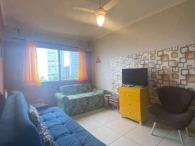 Apartamento semi mobiliado no solemar