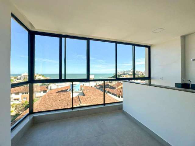 Apartamento 3 quartos em Iriri com vista para o mar e área gourmet