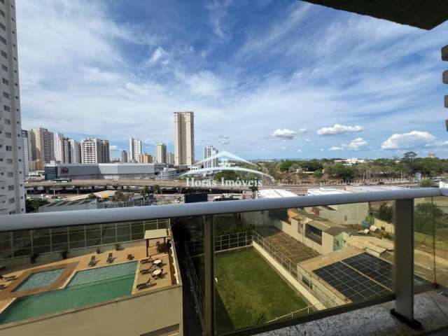 Aluguel de Apartamento de 3 quartos no Jardim Petrópolis - Edifício Le Parc II, Cuiabá-MT: 76m², suíte, 2 salas, 2 banheiros, 2 vagas.