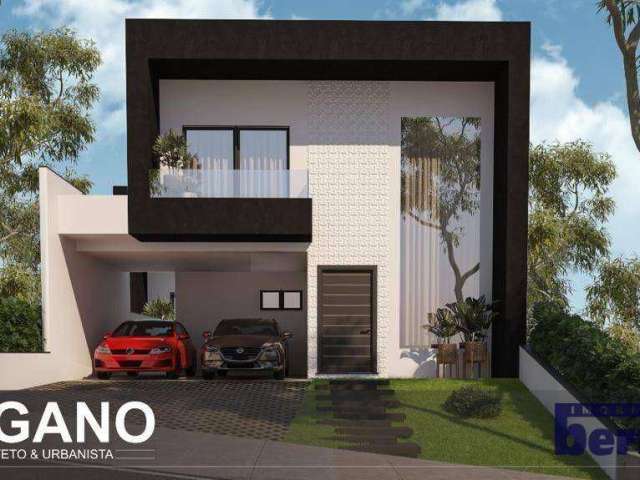 Casa com 3 dormitórios à venda, 270 m² por R$ 1.900.000 - Condomínio Residencial Euroville II - Bragança Paulista/SP