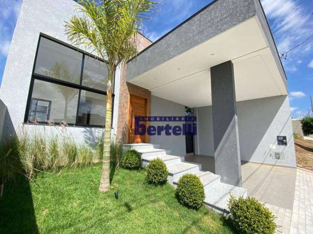 Casa com 3 dormitórios à venda, 165 m² por R$ 900.000 - Condomínio Portal da Serra - Bragança Paulista/SP