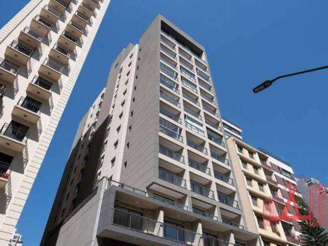 Apartamento Studio MOBILIADO à Venda ou Locação com 1 dormitório, com 27 m² - Consolação