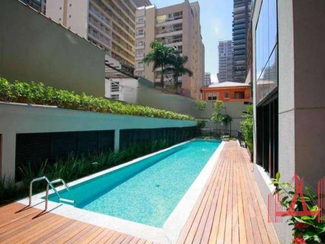 Apartamento com 1 dormitório para alugar, 39 m² - Pinheiros - São Paulo/SP