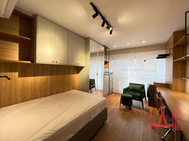 Studio com 1 dormitório para alugar, 27 m² por R$ 3.645,16/mês - Vila Clementino	 - São Paulo/SP