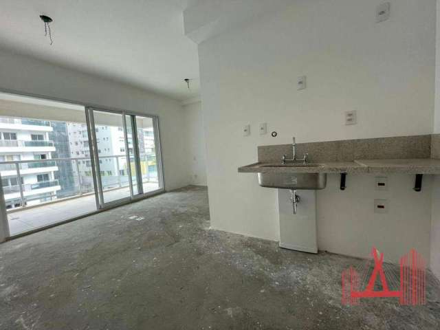 Apartamento Studio NOVO à Venda com 1 dormitório, 1 vaga de garagem, com 35 m² - Consolação