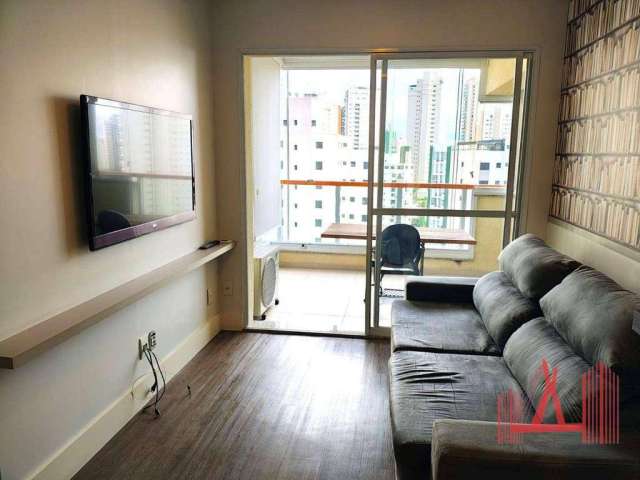 Apartamento MOBILIADO à Venda com 1 dormitório, 2 vagas de garagem, com 52 m² - Klabin (Vila Mariana)