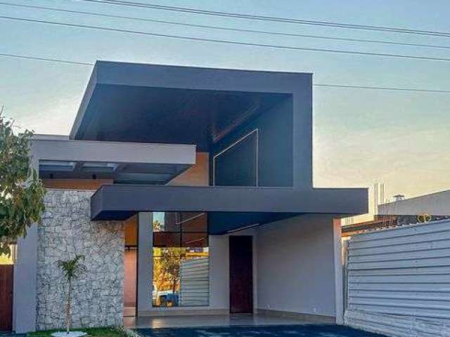 Casa no Condomínio Belvedere II com 3 dormitórios à venda, 168 m² por R$ 1.690.000 - Cuiabá/MT