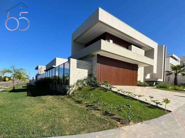 Casa Terrea no Condominiuo Florais da Mata com 4 dormitórios à venda, 370 m² por R$ 4.000.000 - Vá