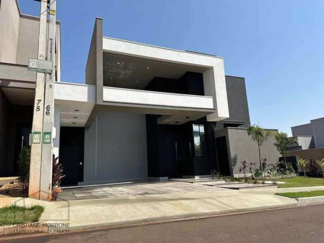 Casa com 3 dormitórios à venda, 188 m² por R$ 2.000.000,00 - Condomínio Quinta do Salto - Araraquara/SP