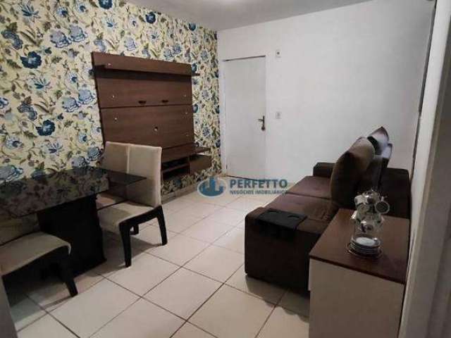 Apartamento térreo com 2 dormitórios para alugar, 46 m² por R$ 1.029/mês - Campo Grande - Rio de Janeiro/RJ