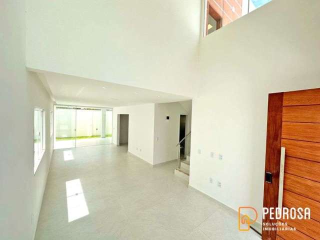 Casa Duplex com 200 m2 - 3 suites - Área Gourmet - Cond. Exclusive - Parque das Nações - 2 vagas