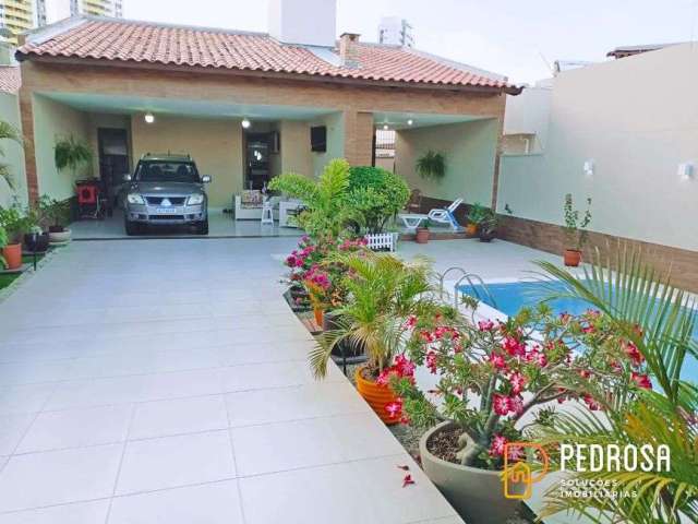 Casa térrea com 324 m2 - 3 suítes - Capim Macio - Area Gourmet com Piscina - 4 vagas - Financiavel