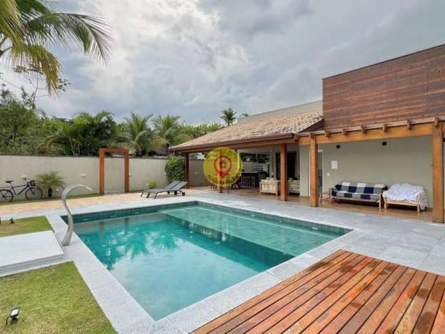 Casa com 3 quartos à venda na Avenida Abílio Francisco Martins de Castro, Boracéia, São Sebastião, 407 m2 por R$ 2.200.000