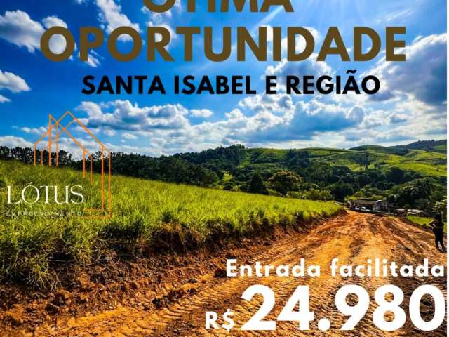 Seu terreno em santa isabel – acesso rápido e pronto para construir!