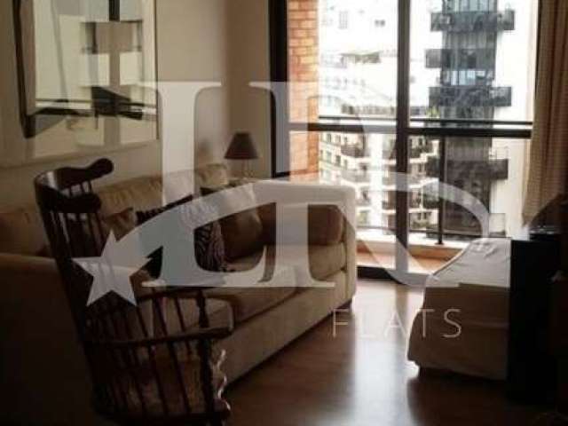 Flat com 1 quarto para alugar na Rua Brás Cardoso, 654, Vila Nova Conceição, São Paulo, 45 m2 por R$ 2.800