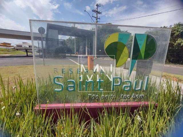 Terreno de oportunidade à venda no Condomínio Reserva Saint Paul em Itu/SP.