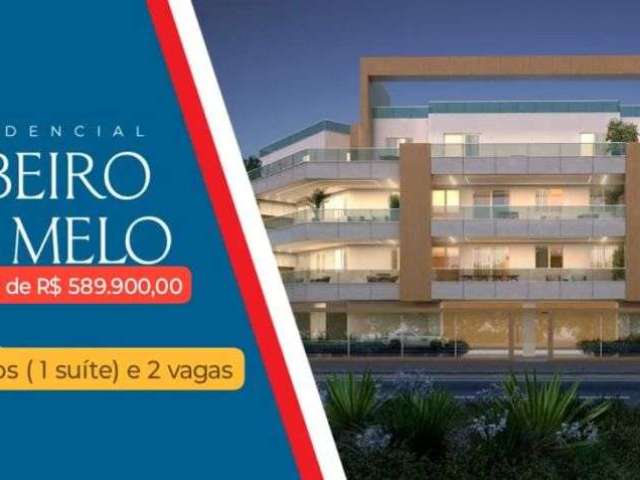 Prédio em construção com 18 unidades com 4 apartamentos frontais à venda na Gleba A