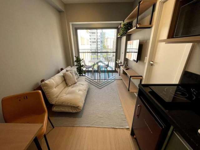 Apartamento Studio Mobiliado para Locação no Condomínio Nex One Itaim – São Paulo, SP