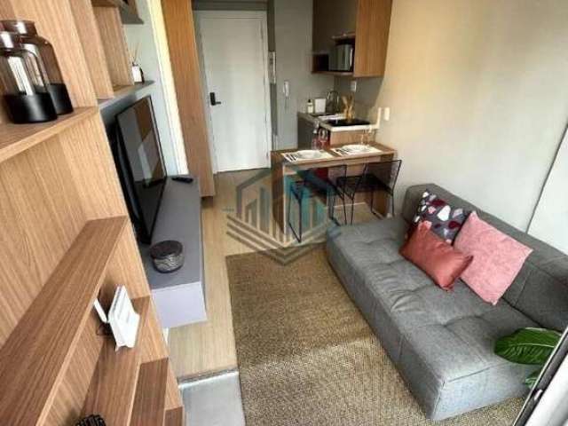 Apartamento Studio Mobiliado para Locação no Condomínio Nex One Itaim – São Paulo, SP