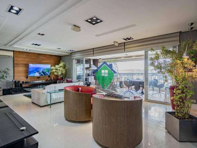 Apartamento, 206 m² - venda por R$ 3.200.000,00 ou aluguel por R$ 23.881,22/mês - Vila Romana - São Paulo/SP