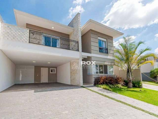 Casa em condomínio com piscina, 4 suítes à venda, 307 m² por R$ 3.198.000 - Santa Felicidade - Curitiba/PR