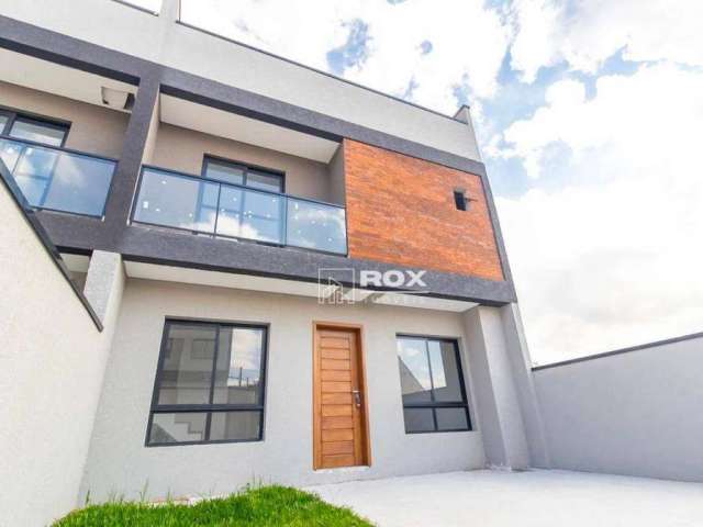 Sobrado com 3 quartos sendo 1 suíte à venda, 101 m² por R$ 629.000 - Xaxim - Curitiba/PR