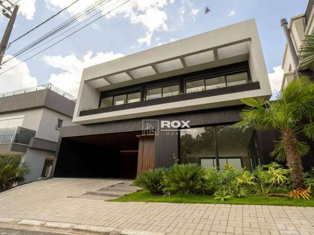 Casa nova com 4 suítes à venda, 342 m² por R$ 2.890.000 - Santa Felicidade - Curitiba/PR