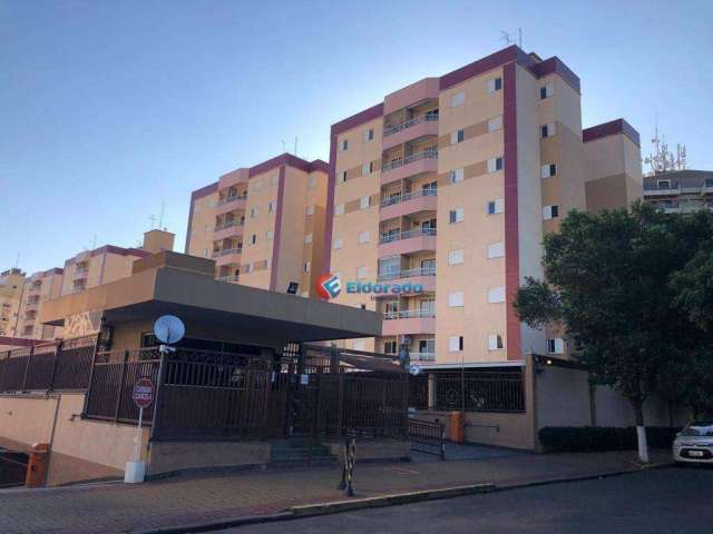 Apartamento com 3 dormitórios à venda, 82 m² por R$ 552.000,00 - Morumbi - Paulínia/SP