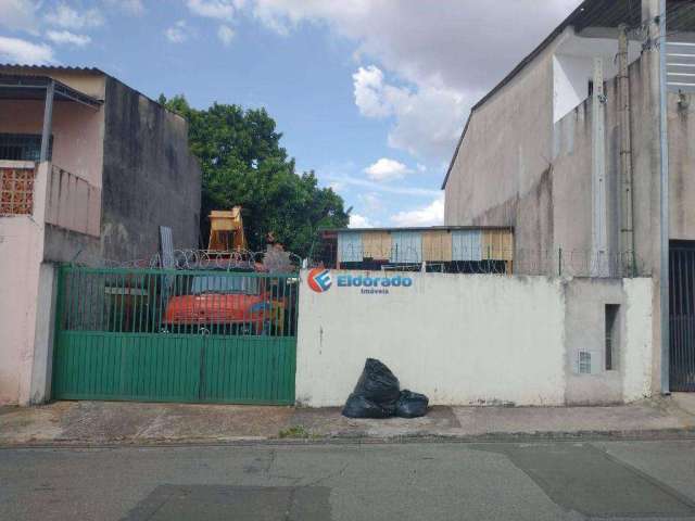 Terreno à venda, 250 m² por R$ 195.000,00 - Chácaras Fazenda Coelho - Hortolândia/SP