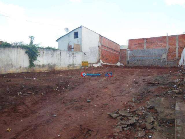 Terreno à venda, 250 m² por R$ 130.000,00 - Jardim Nova Hortolândia I - Hortolândia/SP