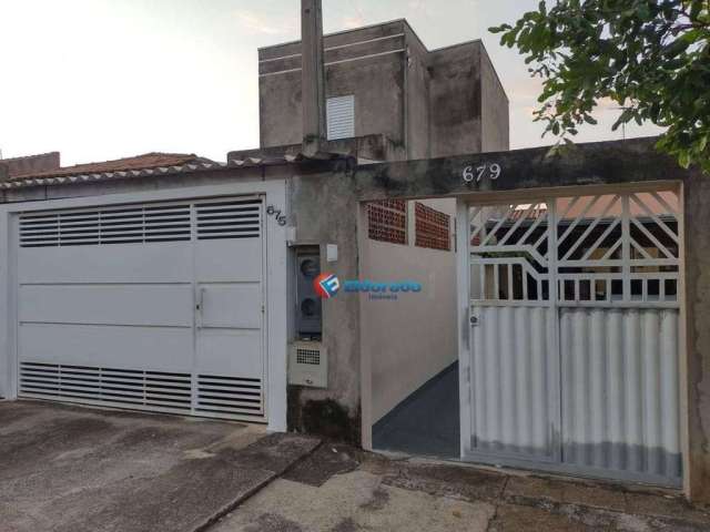 02 Casas no terreno, 01 de  02 quartos 01 suíte outra 01quarto, cozinha tipo americana, sala, garagem por R$ 400.000 - Jardim Nova Terra - Sumaré/SP