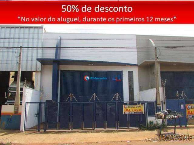 Galpão industrial para venda e locação, Jardim São Luiz (Nova Veneza), Sumaré - GA0346.