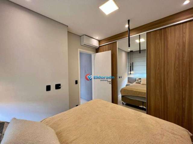 Apartamento com 1 dormitório à venda, 57 m² por R$ 593.600,00 - Morumbi - Paulínia/SP