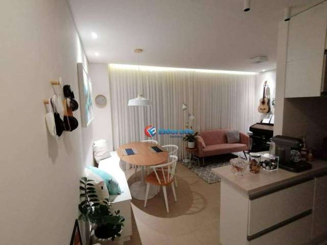 Apartamento com 2 dormitórios para alugar, 52 m² por R$ 1.948,51/mês - Parque Euclides Miranda - Sumaré/SP