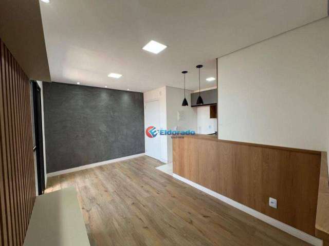 Apartamento com 2 dormitórios para alugar, 55 m² por R$ 2.295,00/mês - Jardim do Bosque - Hortolândia/SP