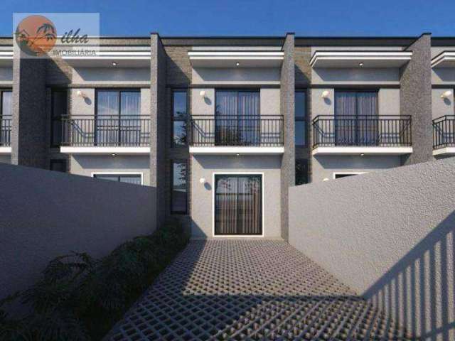 Sobrado com 2 dormitórios à venda, 64 m² por R$ 289.000,00 - São José do Acaraí - São Francisco do Sul/SC