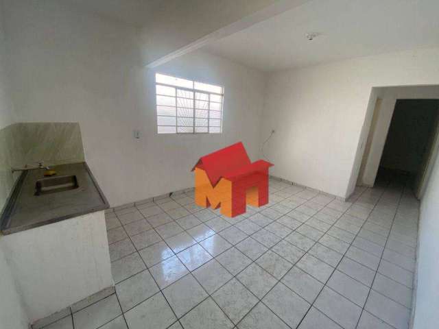 Casa com 1 dormitório para alugar, 60 m² por R$ 725,00/mês - Cidade Jardim II - Americana/SP