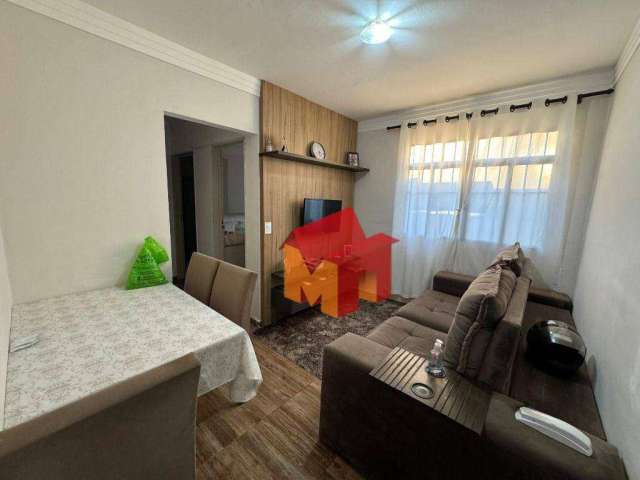 Apartamento com 2 dormitórios à venda, 60 m² por R$ 210.000,00 - Vila Galo - Americana/SP