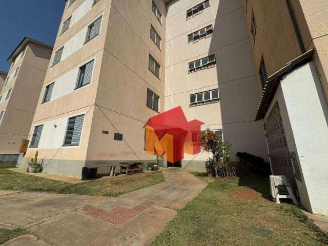 Apartamento com 2 dormitórios para alugar, 52 m² por R$ 1.000,00/mês - Parque Residencial do Lago - Santa Bárbara D'Oeste/SP