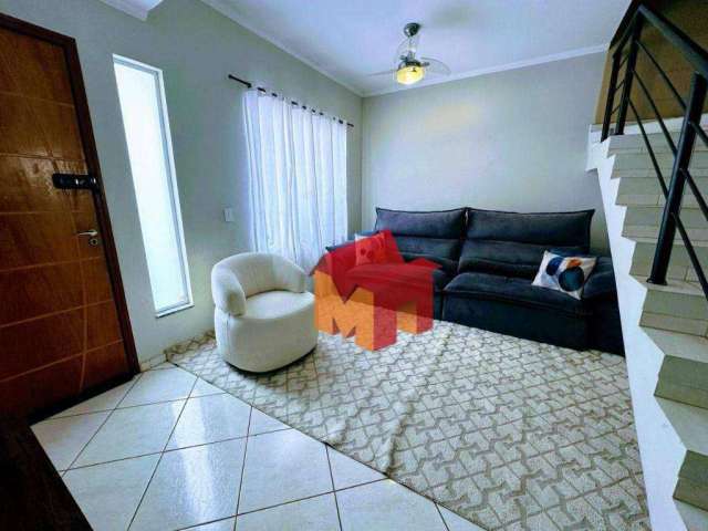 Sobrado com 3 dormitórios à venda, 96 m² por R$ 360.000,00 - Catharina Zanaga - Americana/SP