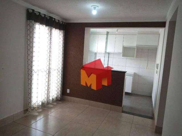 Apartamento com 2 dormitórios à venda, 44 m² por R$ 185.000 - Jardim Bertoni - Americana/SP