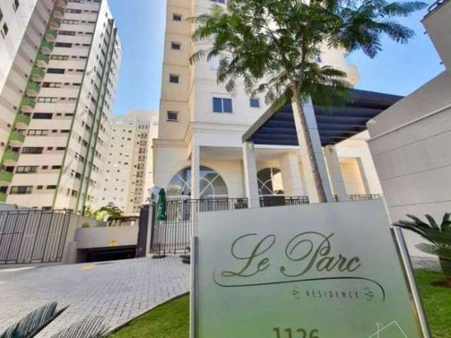 Apartamento de 163m² com 3 suítes no condomínio le parc residence no jardim ana maria em jundiaí sp