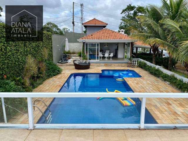 Chácara com 4 dormitórios à venda, 2 suítes, 833 m² e piscina por R$ 3.550.000 - Chácaras São Bento - Valinhos/SP