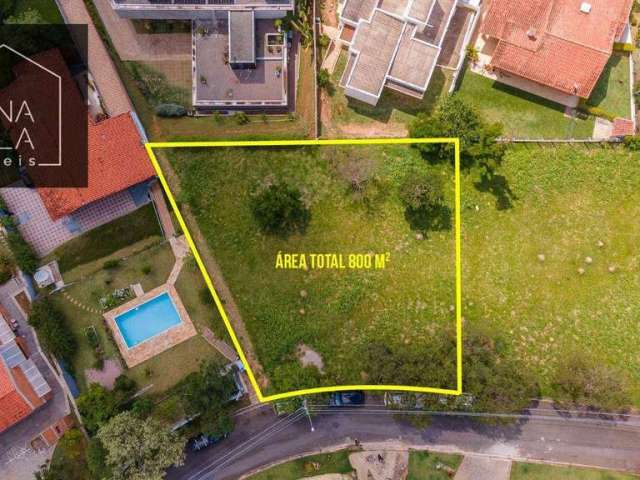 terreno /lote de 800m2 à venda no Condomínio Marambaia - Vinhedo S.P.