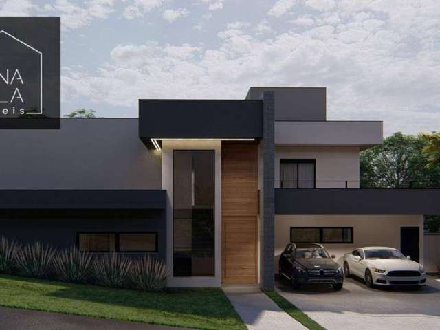 Casa Moderna com 3 suítes à venda, 303 m² por R$ 2.650.000 - Condomínio Reserva dos Vinhedos - Louveira/SP