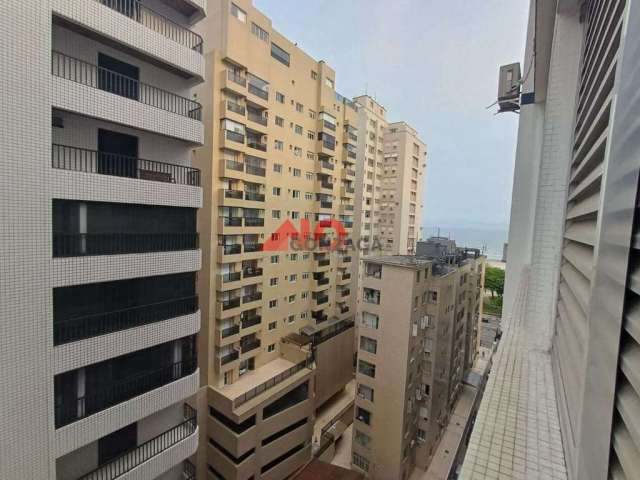 Apartamento com 1 quarto para alugar na Avenida Presidente Wilson, Pompéia, Santos, 50 m2 por R$ 3.300