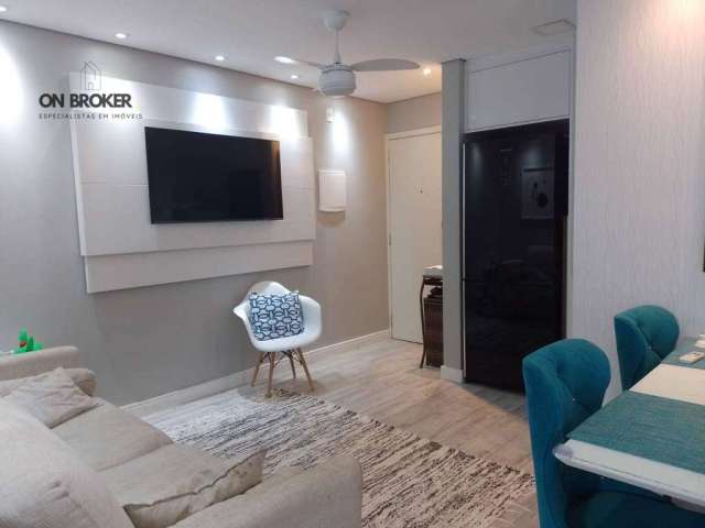 Apartamento com 2 dormitórios à venda, 48 m² por R$ 300.000,00 - Dos Ortizes - Valinhos/SP