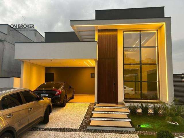 Casa com 3 dormitórios à venda, 225 m² por R$ 1.860.000,00 - Condomínio Residencial Mont’ Alcino - Valinhos/SP