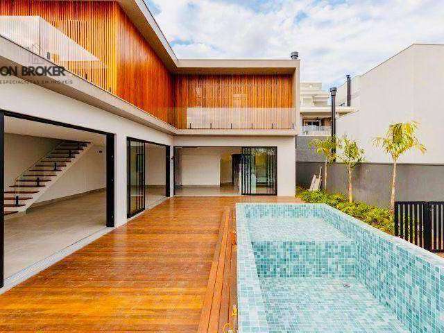 Casa com 4 dormitórios à venda, 357 m² por R$ 3.700.000,00 - Alphaville Dom Pedro 3 - Campinas/SP